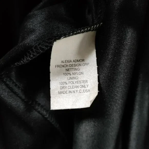 Alexia Admor New York Long Full Length Whimsy Glam Grunge Tulle Skirt in Black - Picture 9 of 13